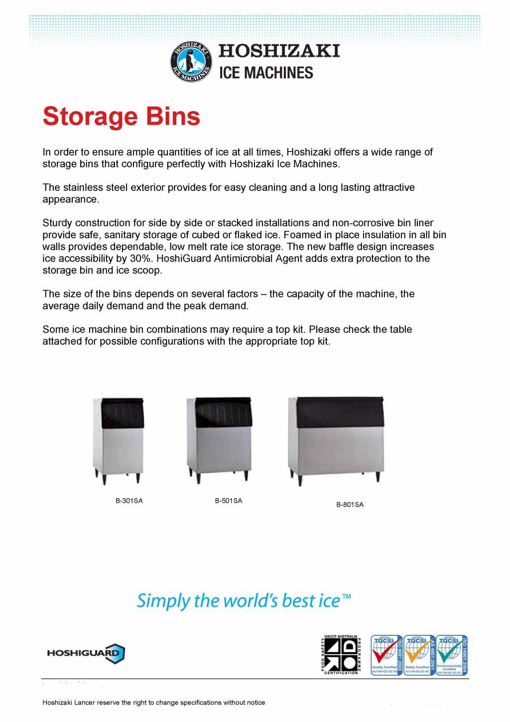 New ICE STORAGE BINS For Sale NZ