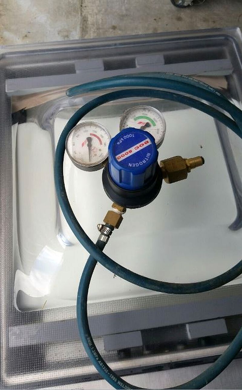 Used Gas Flush Vacuum Packer For Sale NZ Bench Top Model