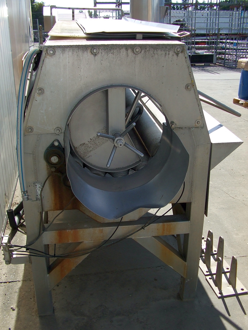 Used Stainless Continuous Root Vegetable Washer For Sale NZ With Sprays