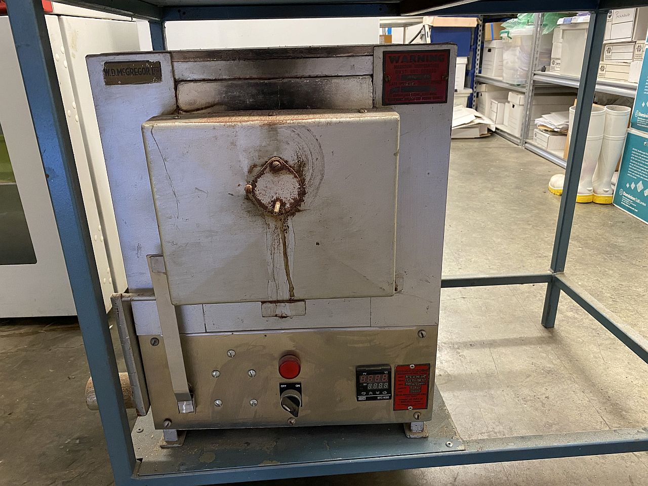 Used Muffle Furnace For Sale NZ Birlec Lab 1 McGregor