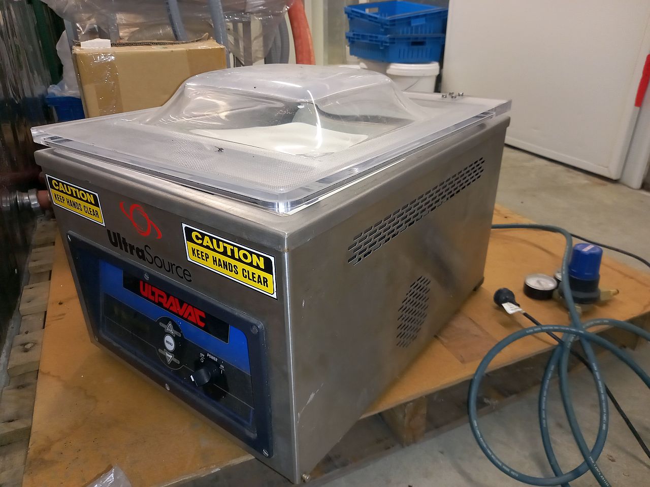 Used Gas Flush Vacuum Packer For Sale NZ Bench Top Model