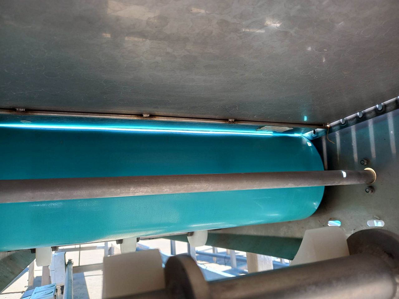 Used Food Grade Belt Conveyor For Sale NZ With Side Walls Stainless Frame