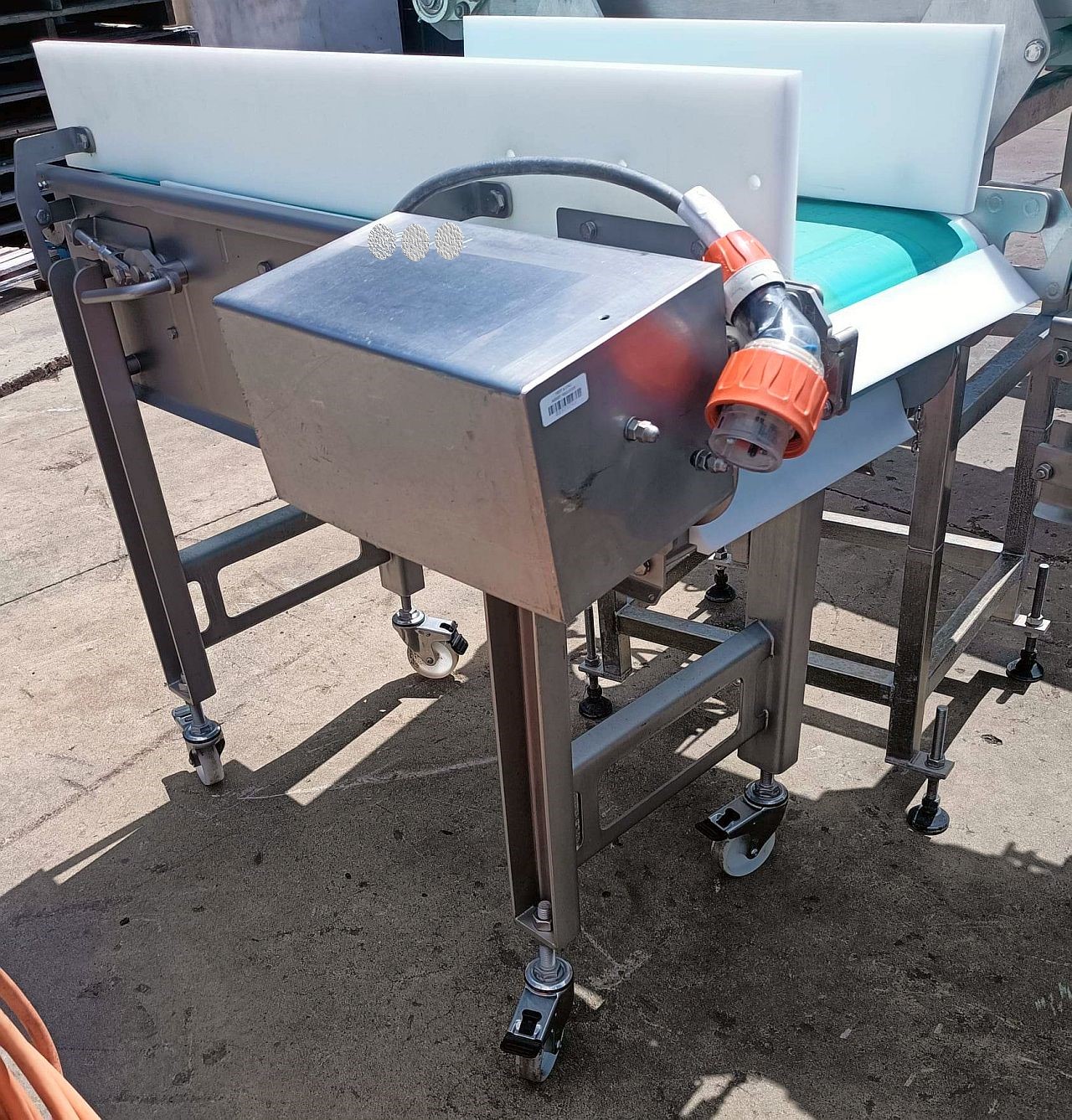 Second Hand Food Grade Belt Conveyor on Wheels For Sale Used NZ