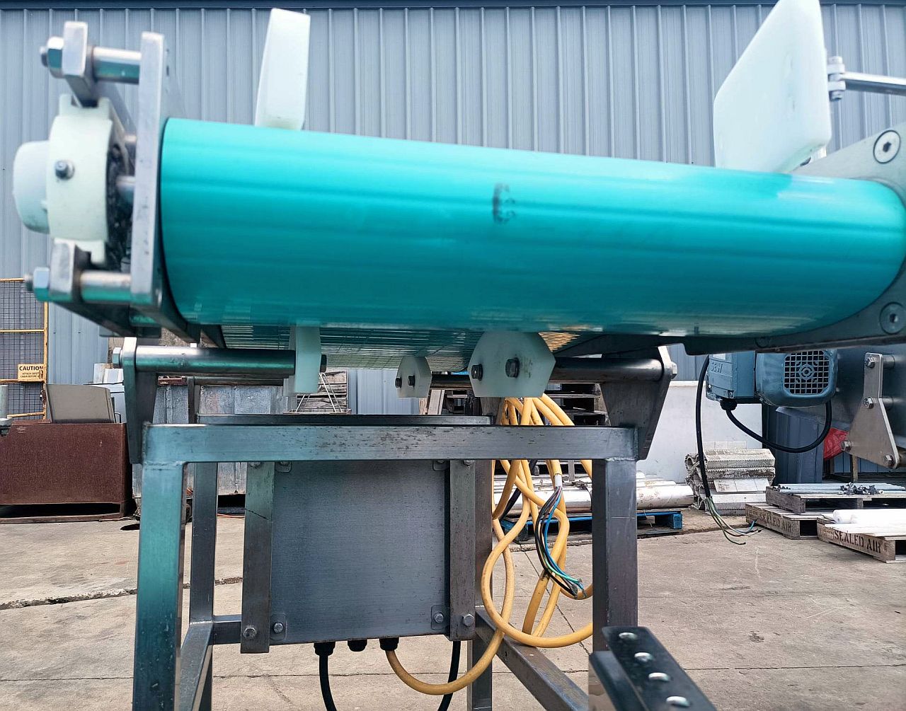 Second Hand Food Grade Belt Conveyor on Wheels For Sale Used NZ