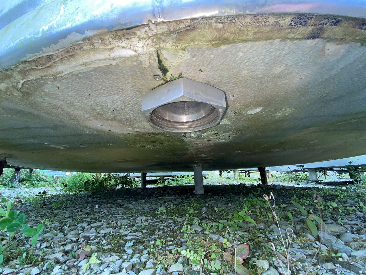 Secondhand Stainless Steel Lidded Tanks For Sale NZ Ex Milk Tank