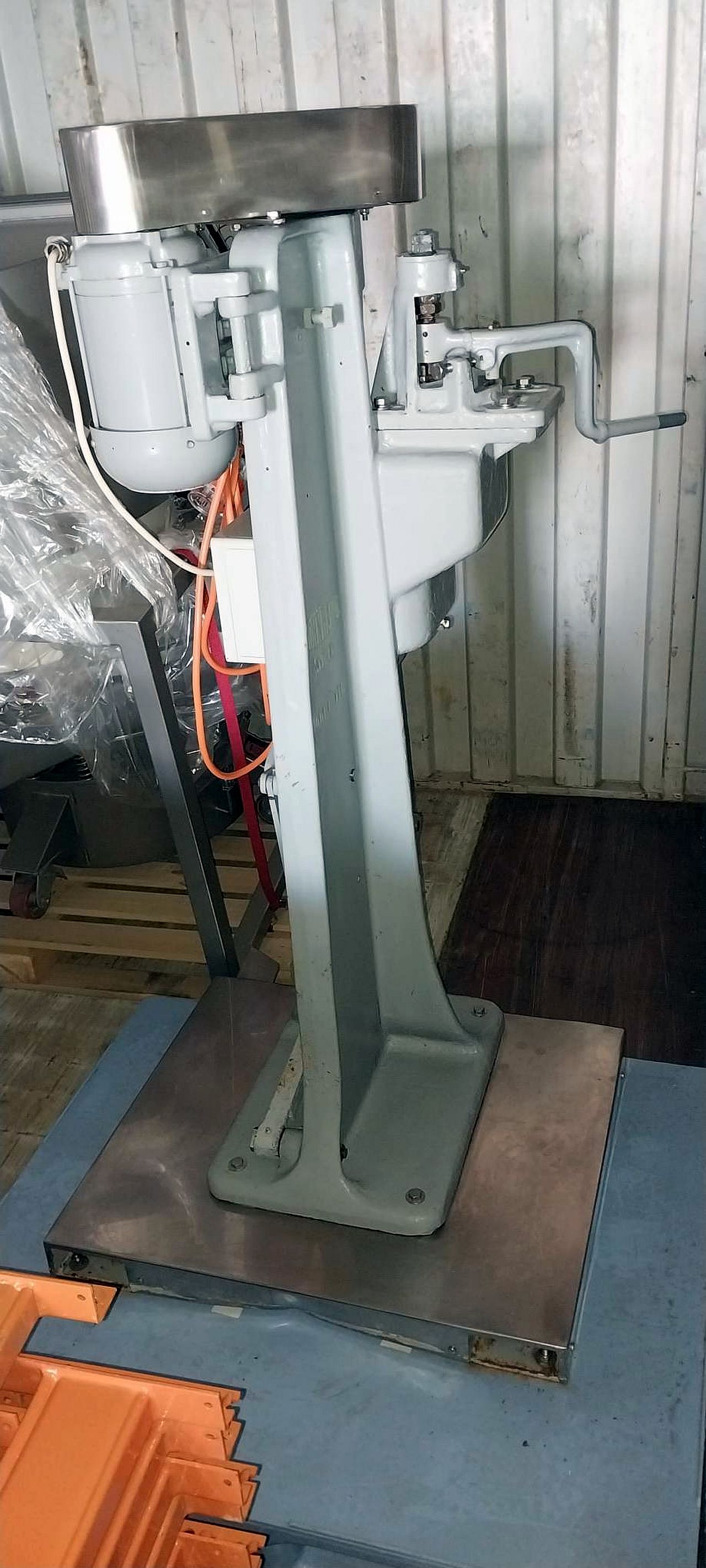 Used Semiautomatic Single Head Can Seamer For Sale NZ John Heine 71D