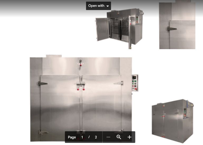 Used Large Stainless Commercial Food Dehydrator For Sale NZ