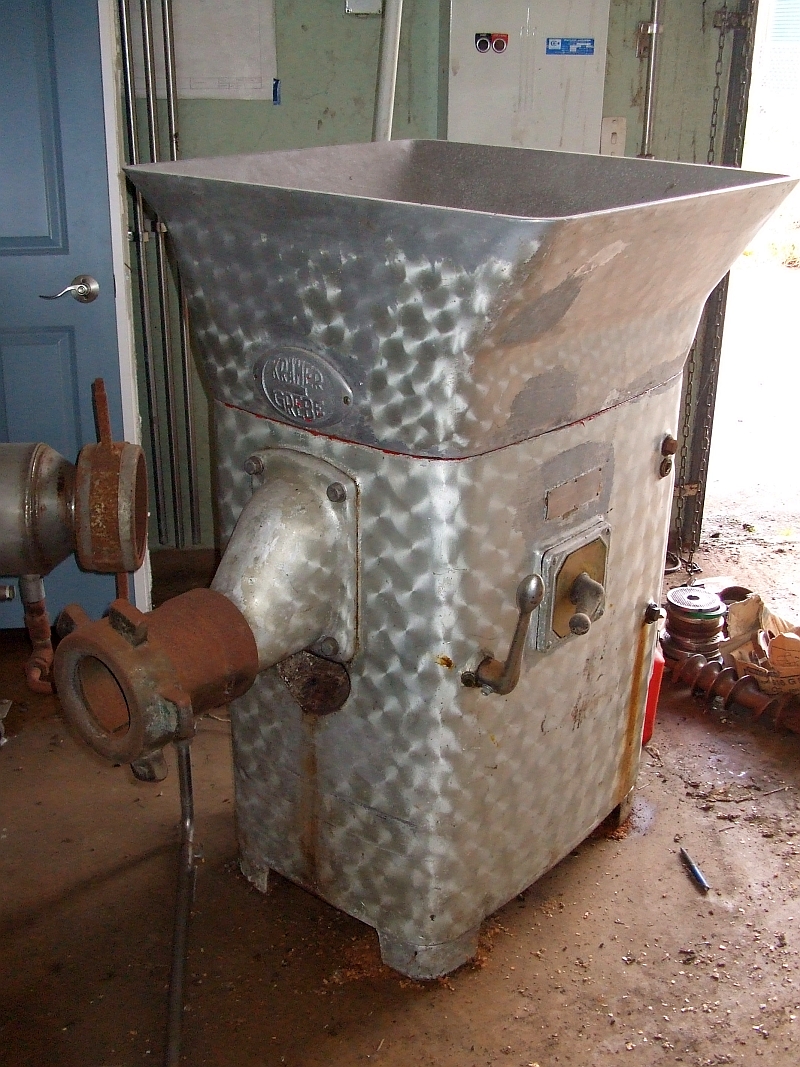 Used Self Feeding MINCER For Sale NZ Kramer Grebe